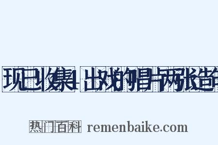 现已收集4出戏的唱片两张造句是什么意思的图片